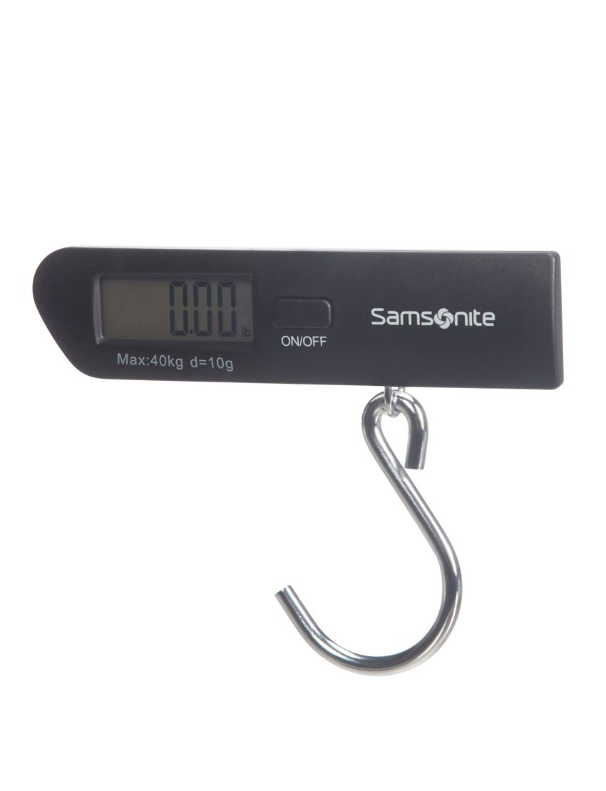 DIGITAL LUGGAGE SCALE BLACK