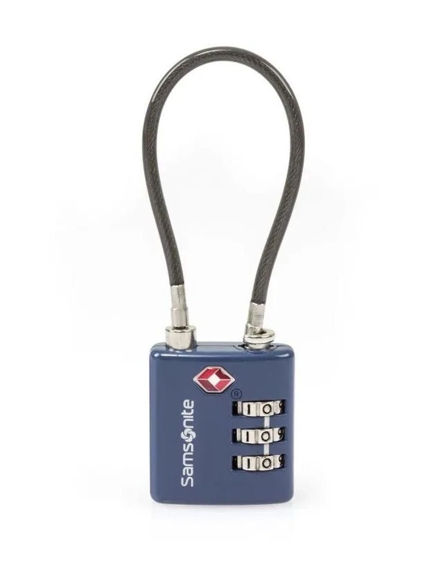 3 DIAL CABLELOCK TSA METAL