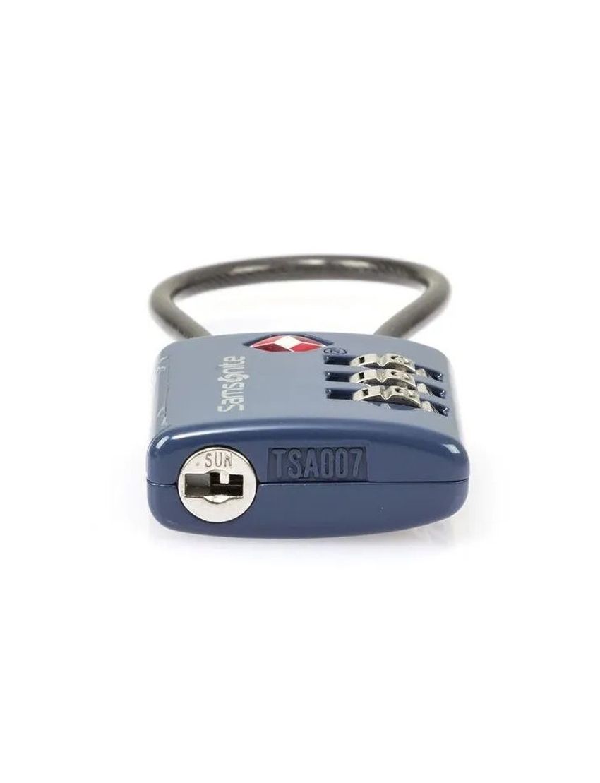 3 DIAL CABLELOCK TSA METAL