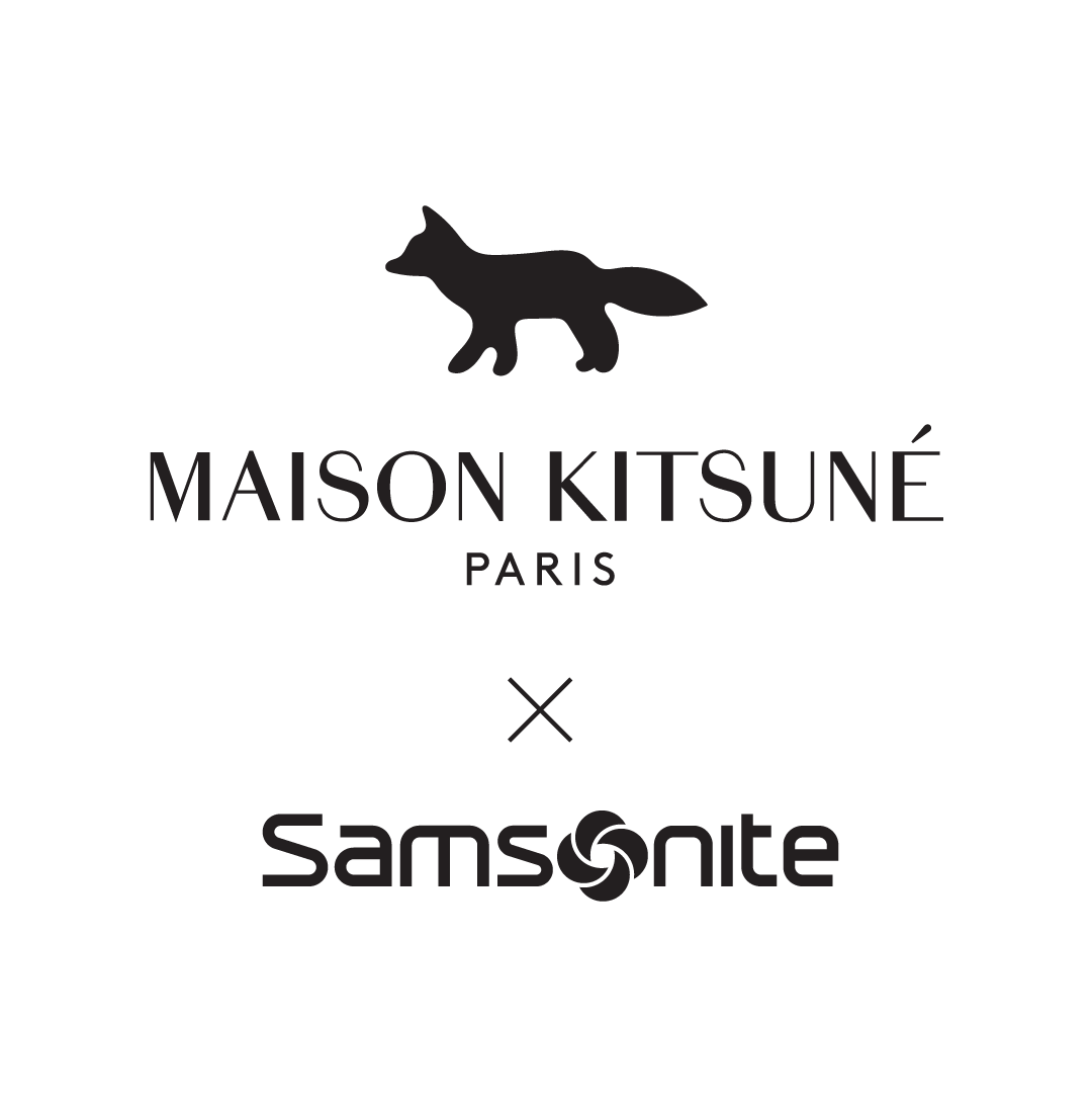 Samsonite X Maison Kitsune Collection